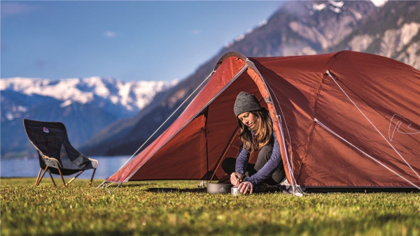 Горелка газовая Fire Midge Stove Titanium (red; титан)